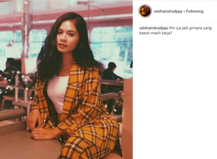 Juwita Salshadilla. (Instagram/@salshaindradjaja)