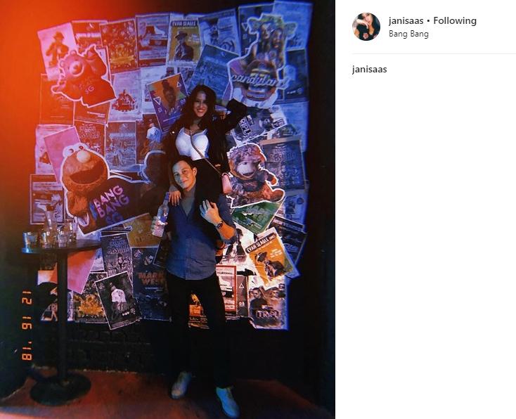 Janisa Pradja dan Mike Lewis. (Instagram/@janisaas)