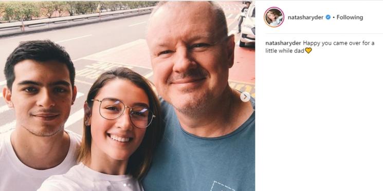 Ciccio Manassero dan Natasha Ryder. (Instagram/@natasharyder)