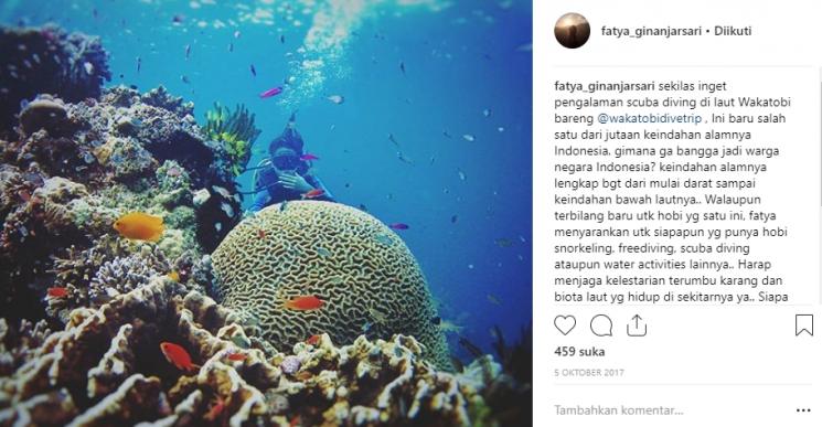 Fatya Ginanjarsari (Instagram/@fatya_ginanjarsari)