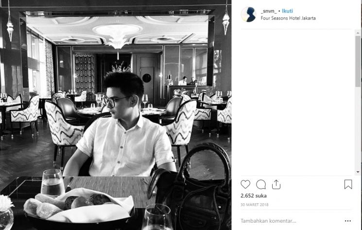 Sean Ivan, adik Irish Bella. (Instagram/@_snvn_)