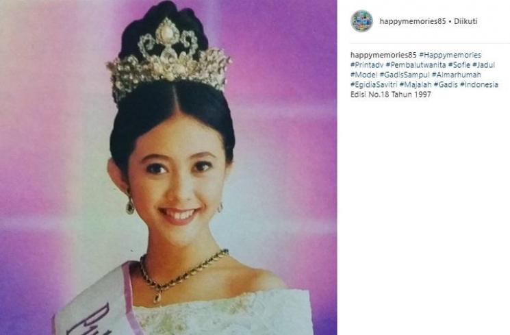 Egidia Savitri. (Instagram/@happymemories85)