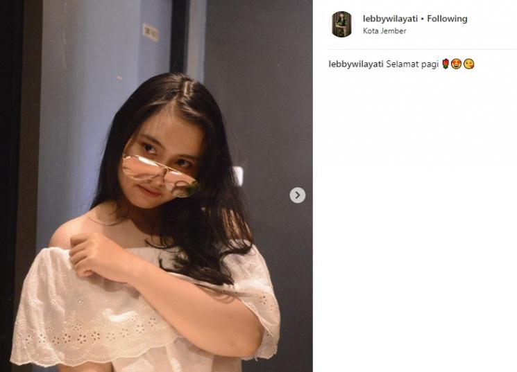 Lebby Wilayati. (Instagram/@lebbywilayati)
