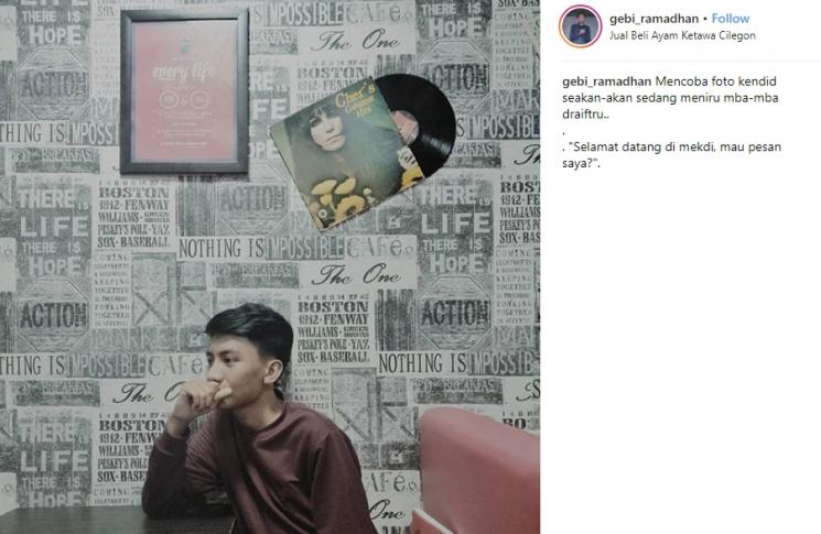 Gebi Ramadhan. (Instagram/@gebi_ramadhan)