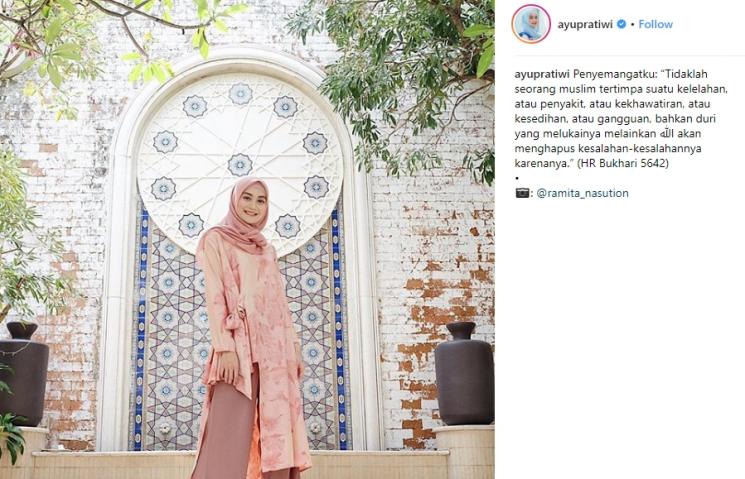 Ayu Pratiwi. (Instagram/@ayupratiwi)