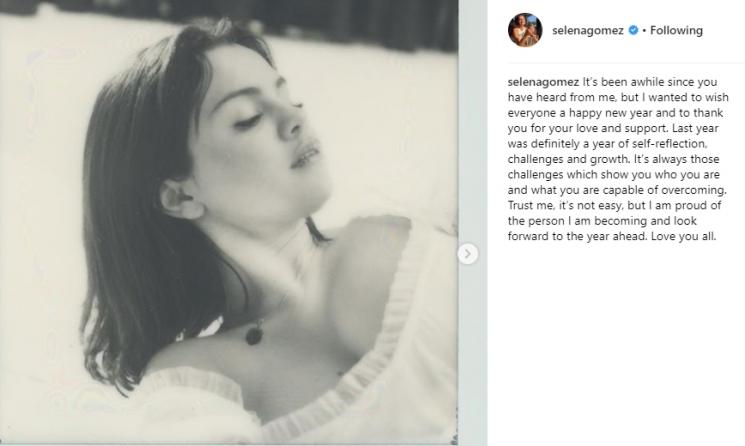 Selena Gomez kembali ke Instagram. (Instagran/@selenagomez)