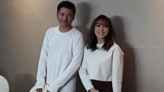 Gading Marten dan Gisella Anastasia.[Suara.com/Wahyu Tri Laksono]