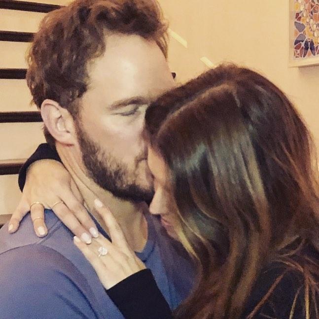 Chris Pratt dan Katherine Schwarzenegger. (Instagram/@prattprattpratt)
