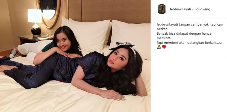 Lebby Wilayati. (Instagram/@lebbywilayati)