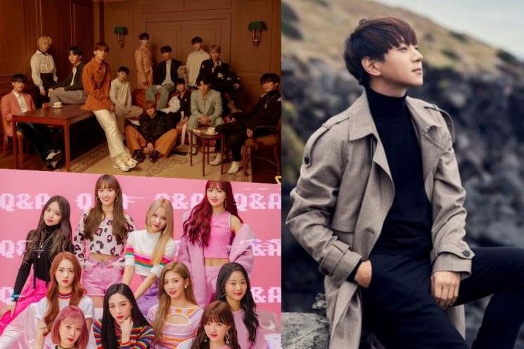 SEVENTEEN, Cherry Bullet dan Hwang Chi Yeol (Soompi)