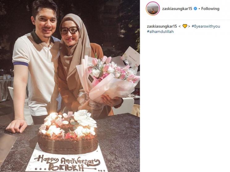 Irwansyah dan Zaskia Sungkar. (Instagram/@zaskiasungkar15)
