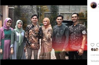 5 Momen Pertunangan Miqdad Addausy dan Kekasih, Sederhana tapi Berkesan