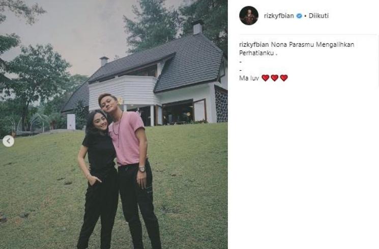 Rizky Febian dan Azalia Bianda Avissa. (Instagram/@rizkyfbian)