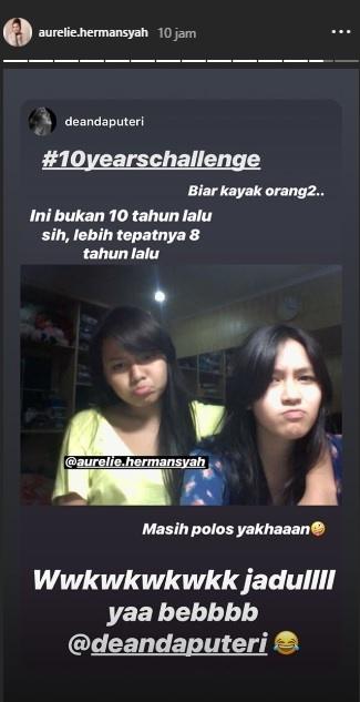Aurel Hermansyah. (Instagram/@aurelie.hermansyah)