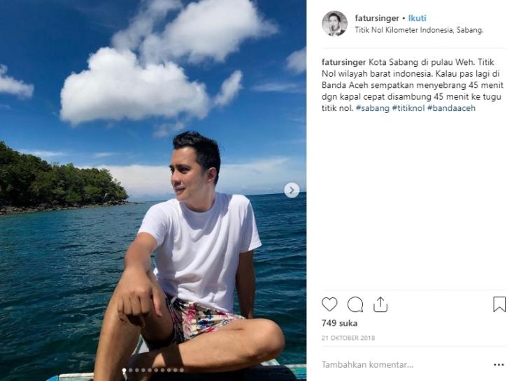 Kabar terkini Fatur. (Instagram/@fatursinger)