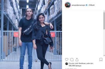 Sama-sama Berambut Panjang, Amanda Manopo - Chris Laurent Bak Anak Kembar