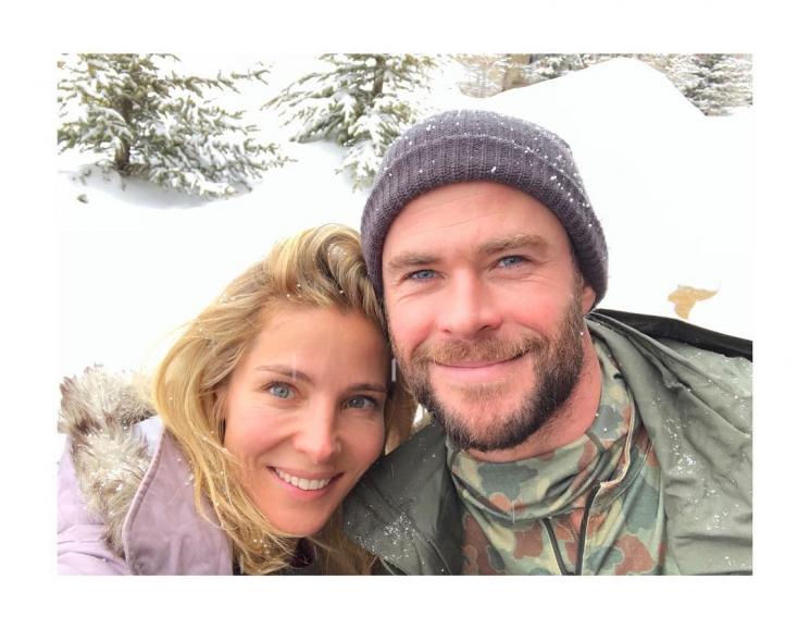 Elsa Pataky dan Chris Hemsworth. (Instagram/@elsapatakyconfidential)
