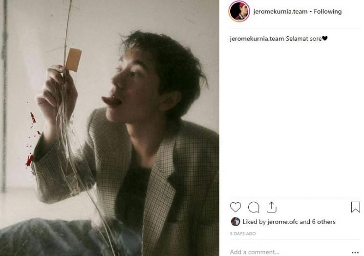 Jerome Kurnia. (Instagram/@jeromekurnia.team)