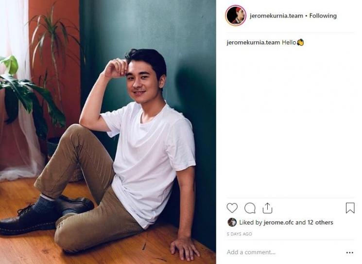 Jerome Kurnia. (Instagram/@jeromekurnia.team)