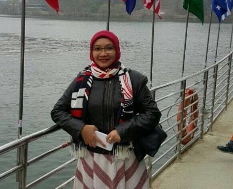 Wury Estu Handayani, istri cawapres Ma'ruf Amin yang sekaligus ketua non aktif MUI.