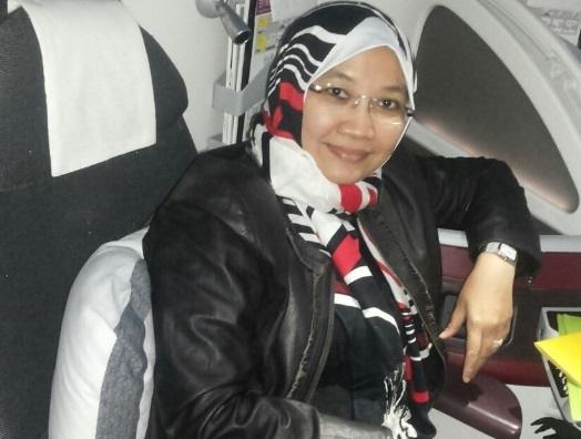Wury Estu Handayani, istri cawapres Ma'ruf Amin yang sekaligus ketua non aktif MUI.