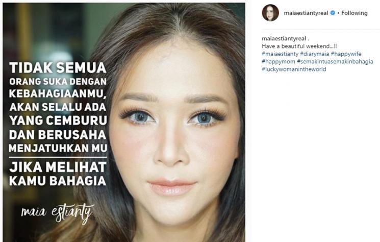 Maia Estianti. (Instagram/@maiaestiantyreal)