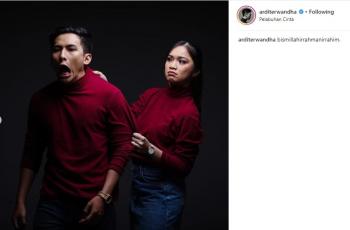 Resmi Menikah, Intip 5 Potret Kemesraan Komika Ardit Erwandha dan Istri