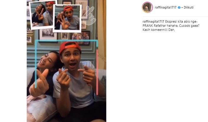 Nagita Slavina dan Raffi Ahmad. (Instagram/@raffinagita1717)