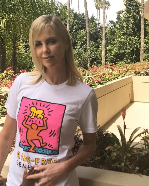 Charlize Theron. (Instagram/@charlizeafrica)