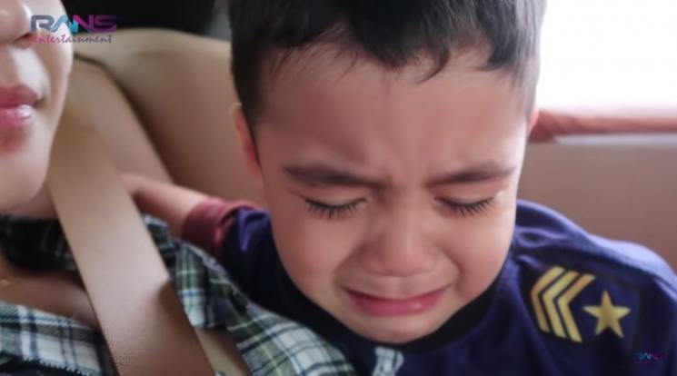 Rafathar kena prank  Nagita Slavina. (YouTube/Rans Entertainment)