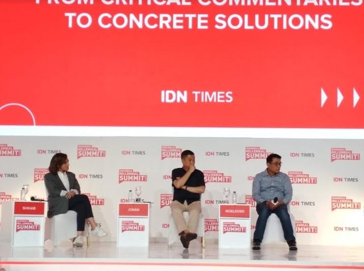 Najwa Sihab, Ignasius Jonan dan Jend Moeldoko (Dok. IDN Times)