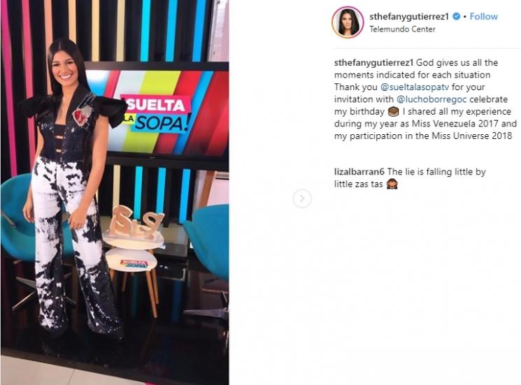Sthefany Gutierrez. (Instagram/@sthefanygutierrez1)