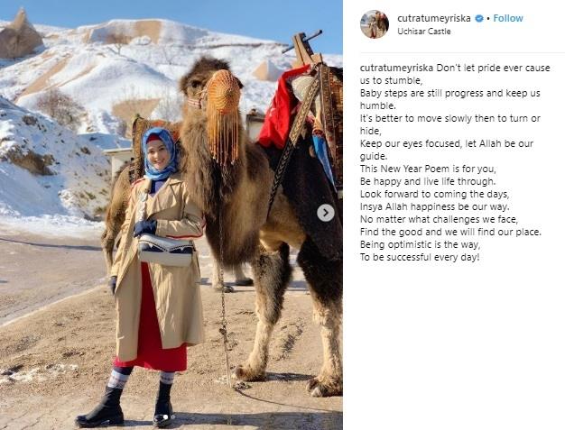Cut Meyriska. (Instagram/@cutratumeyriska)