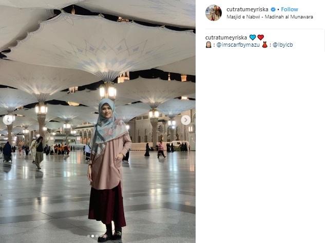 Cut Meyriska. (Instagram/@cutratumeyriska)