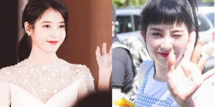 IU dan Yebin. (Koreaboo)