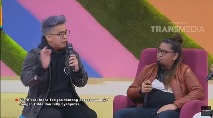 Billy Syahputra dan Indra Tarigan. (YouTube)