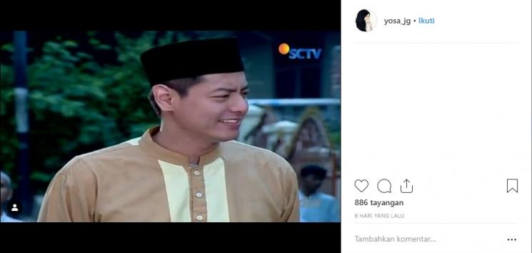 Roger Danuarta mengenakan baju koko. (Instagram/@@yosa_jg)