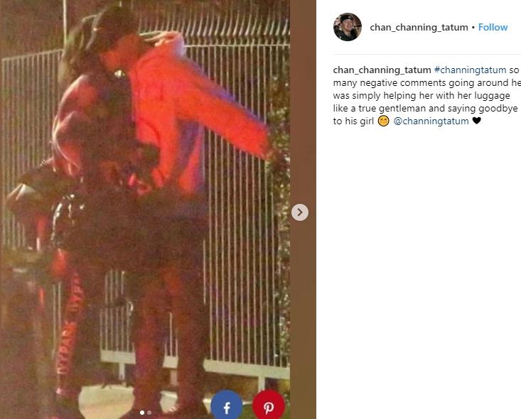 Channing Tatum dan Jessie J PDA. (Instagram/@chan_channing_tatum)