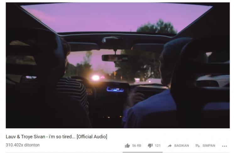 Troye Sivan dan Lauv. (YouTube/Lauv)