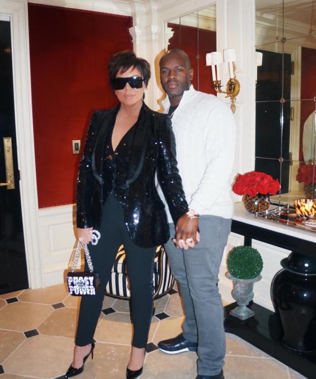 Kriss Jenner dan Corey Gamble. (Instagram/@krisjenner)