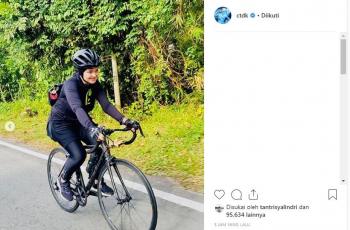 Geluti Hobi Baru, Intip 4 Gaya Siti Nurhaliza saat Bersepeda