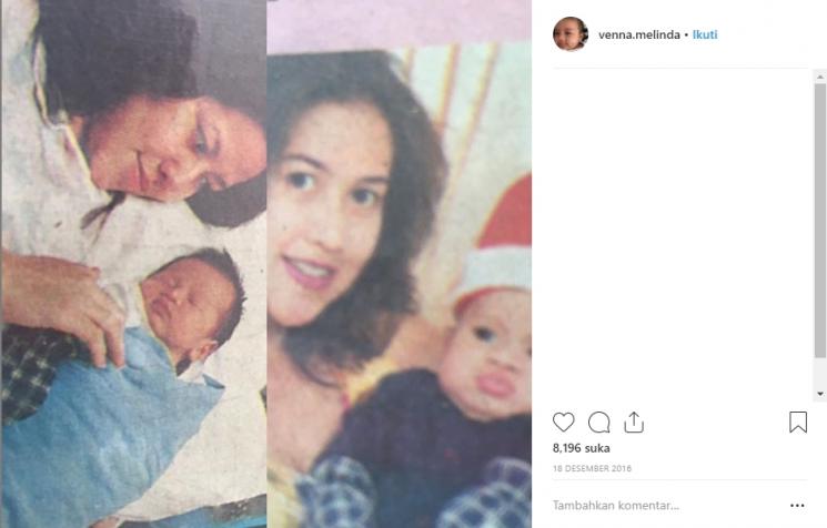 Masa kecil Verrell Bramasta dan Athalla Naufal. (Instagram/@venna.melinda)