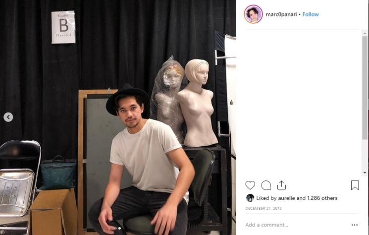 Marco Panari. (Instagram/@marc0panari)
