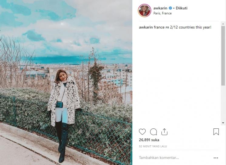 Karin Novilda alias Awkarin. (Instagram/@awkarin)