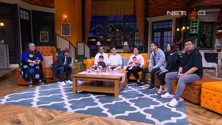 Keluarga Jokowi hadir di acara Ini Talk Show. (YouTube)