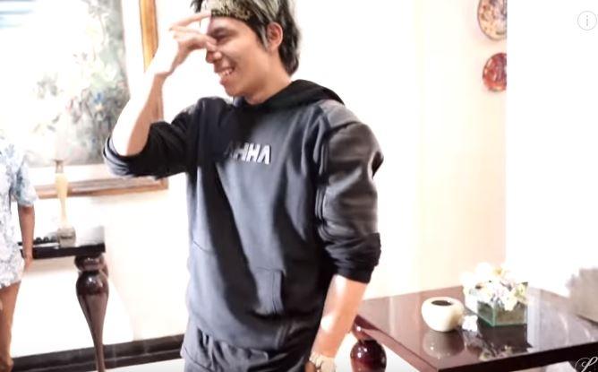 Atta Halilintar kena prank Laudya Cynthia Bella. (YouTube)