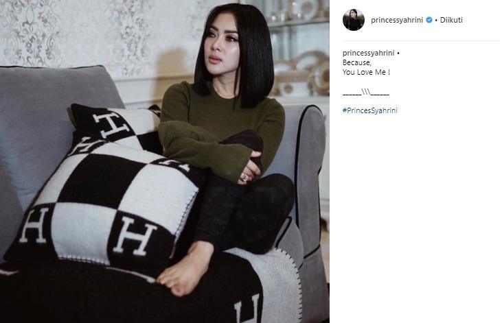 Syahrini. (Instagram/@princessyahrini)