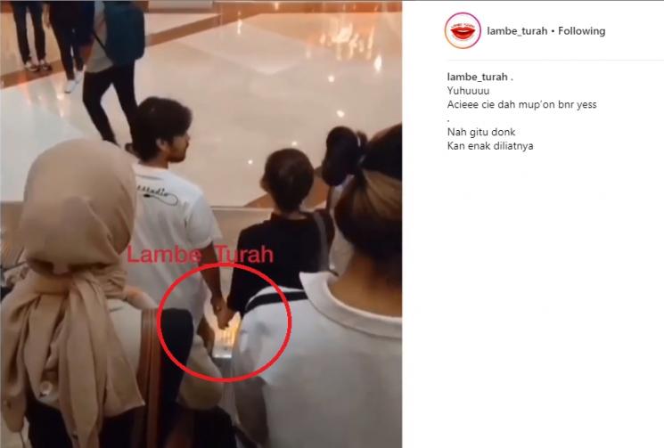 Wafda Saifan dan Devina Aurel. (Instagram/@lambe_turah)