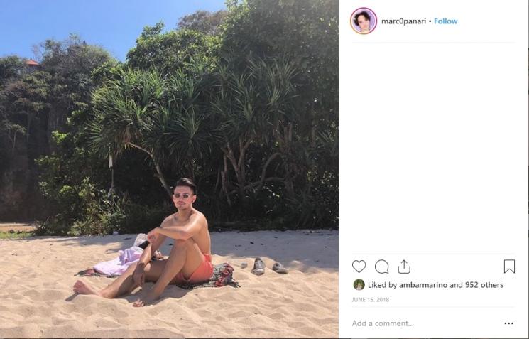 Marco Panari. (Instagram/@marc0panari)