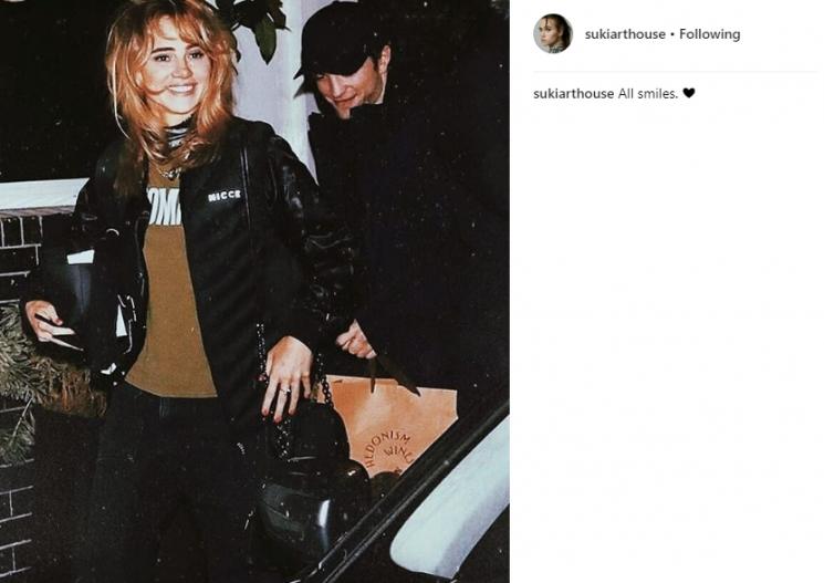 Robert Pattinson dan Suki Waterhouse. (Instagram/@sukiarthouse)